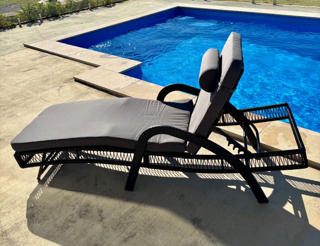 Harvey Norman Livsip Outdoor Wicker Sun Lounge